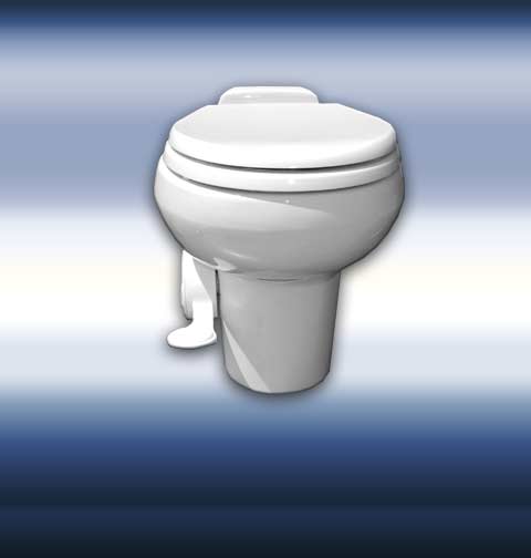 The Trailer Porcelain Toilet System