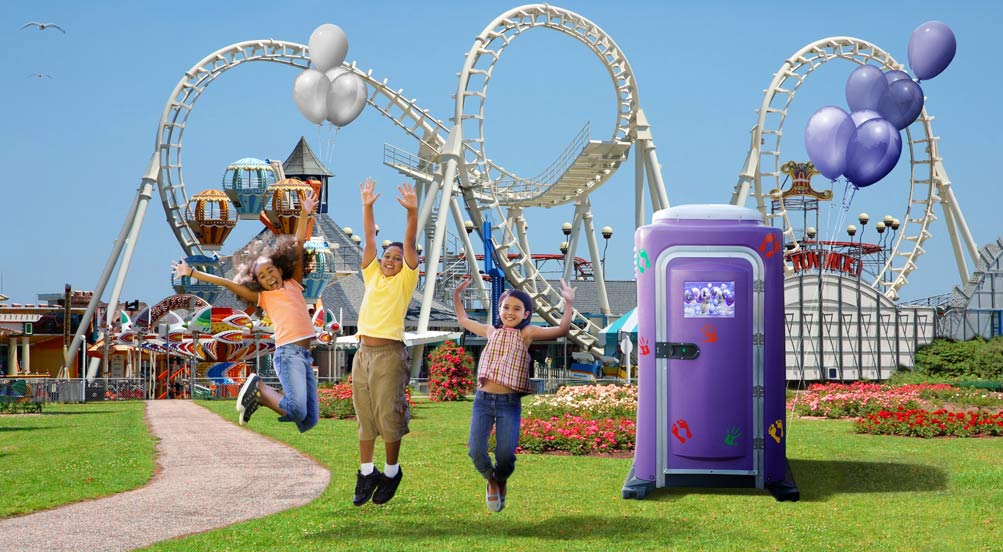 Purple Potty Portable Toilet