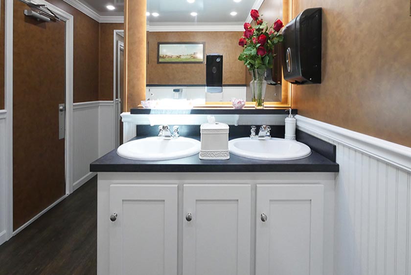 LARGE DOUBLE SINK VANITY WITH MIRROR