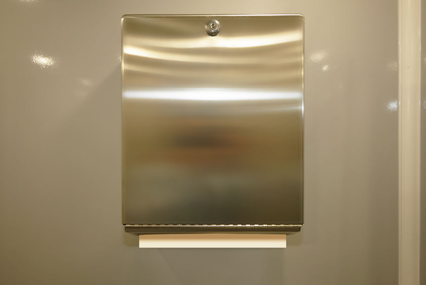 STAINLESS STEEL PAPER TOWEL DISPENSERS