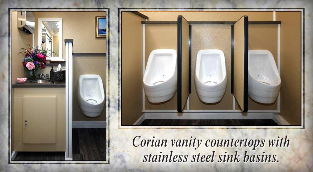 CASTLE HILL VIP Bathroom Trailer for Special Events