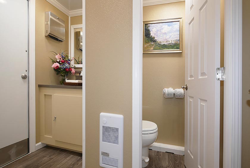 NEUTRAL DECOR WITH WOOD BASE, AND CROWN MOLDINGS