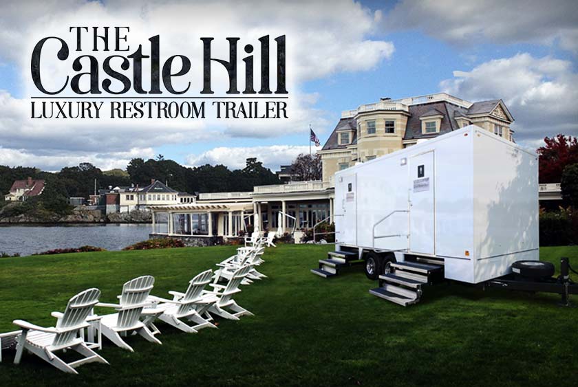 THE CASTLE HILL LUXURY RESTROOM TRAILER