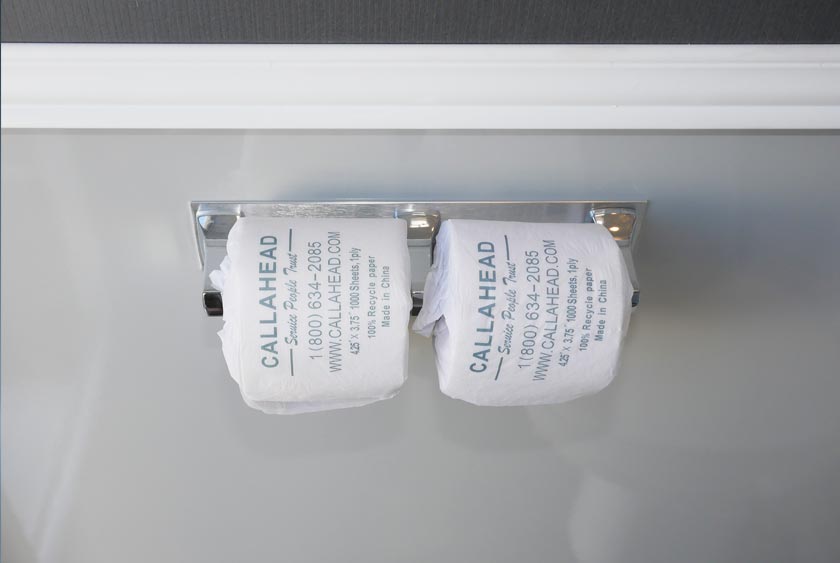 DOUBLE TOILET PAPER HOLDERS