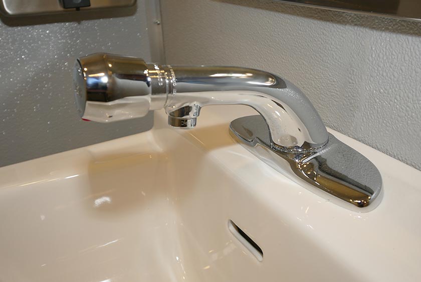STAINLESS STEEL AUTOMATIC SHUTOFF FAUCETS