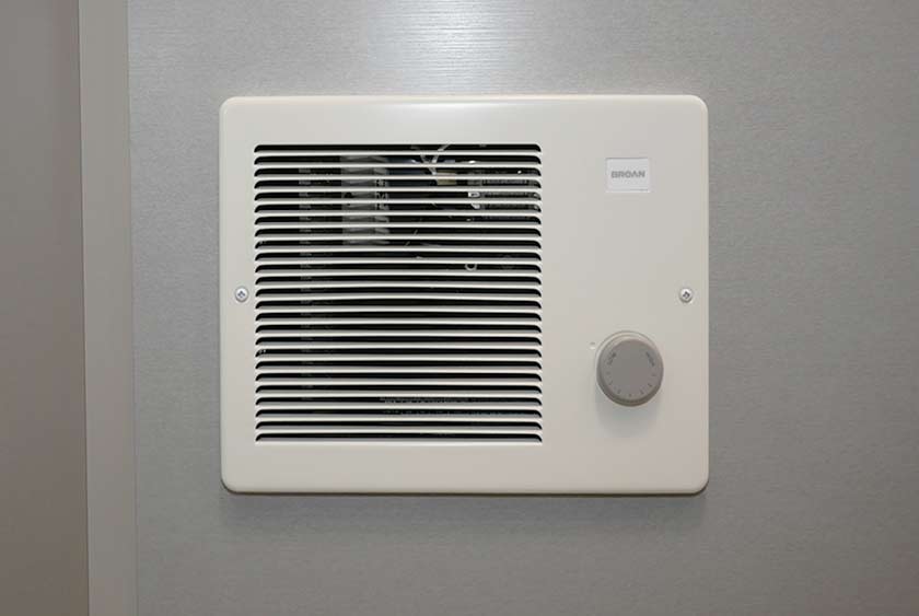 THERMOSTAT CONTROLLED HEAT FOR WINTER COMFORT