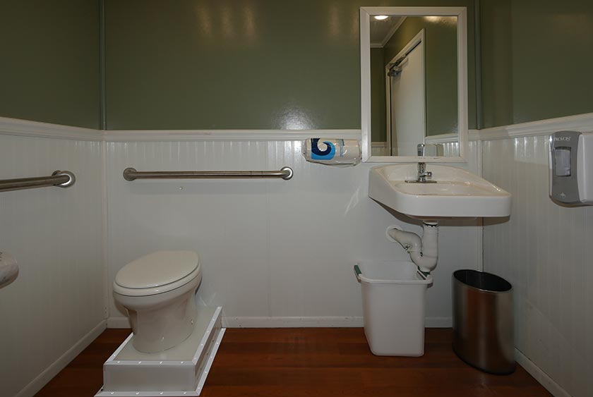 SPACIOUS INTERIOR ALLOWS FOR EASY MANEUVERABILITY