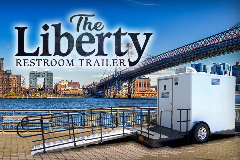 THE LIBERTY RESTROOM TRAILER