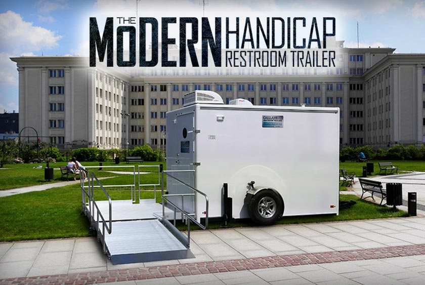 THE MODERN HANDICAP RESTROOM TRAILER