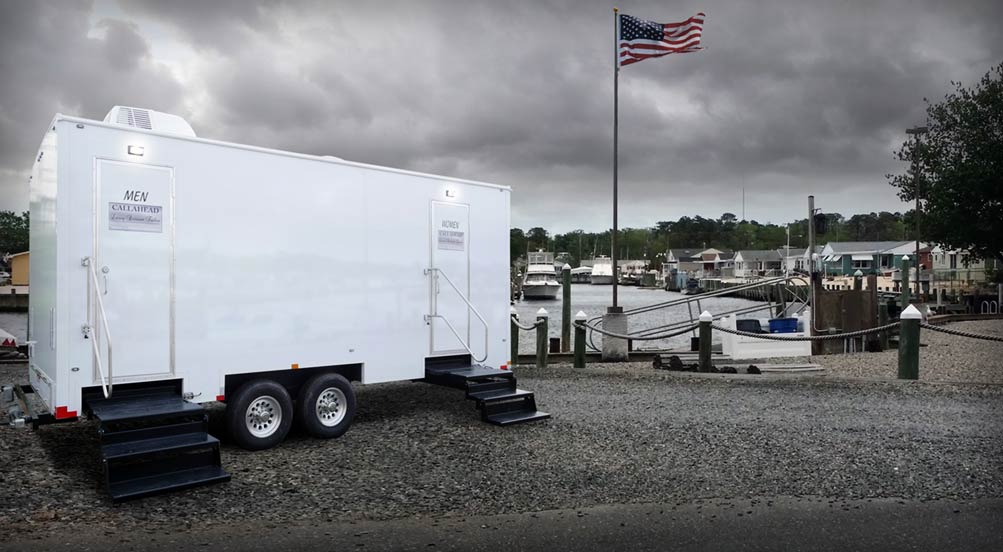 The Moorings Luxury Restroom Trailer By The Docks