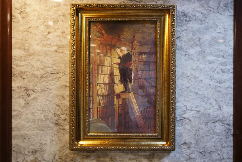 GILDED FRAMED ARTWORK THROUGHOUT