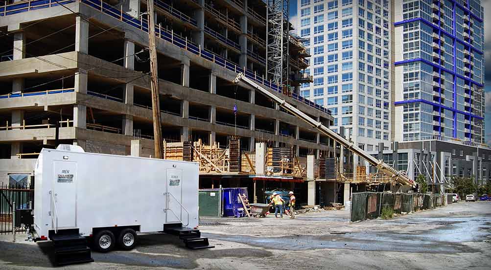 The Concourse Restroom Trailer In The City