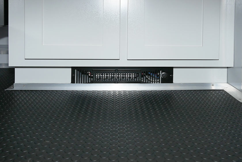 TOE KICK HEATERS WARM ENTIRE RESTROOM