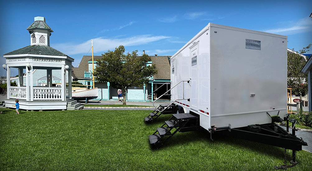 The Field Restroom Trailer In The Park