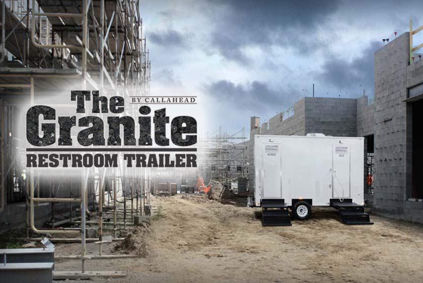 THE GRANITE RESTROOM TRAILER