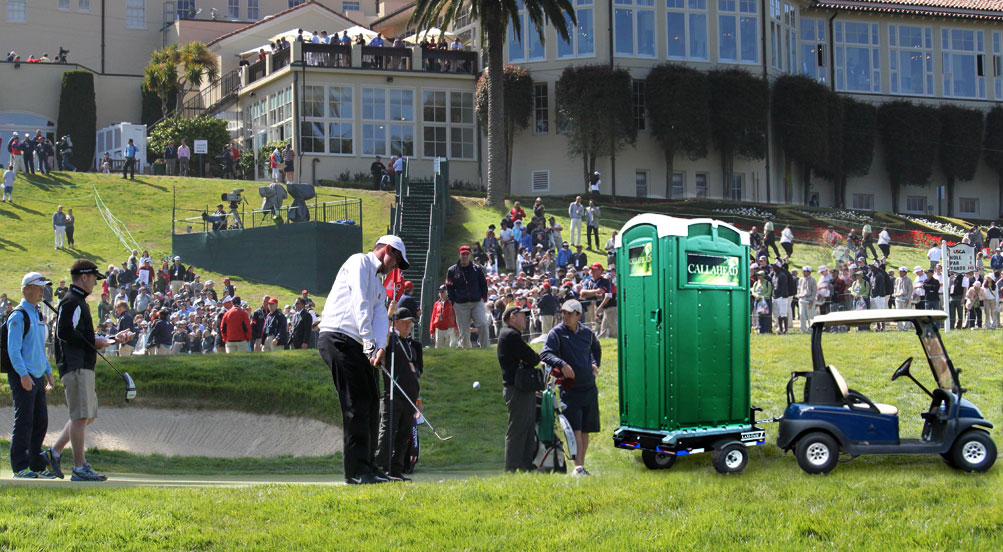 Restroom Trailer for High Rise construction