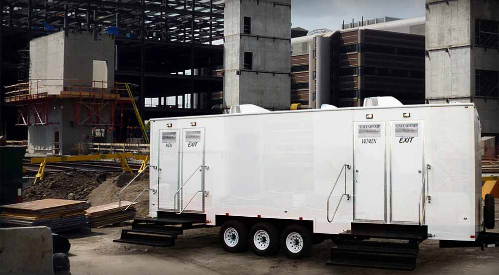 The Job Site Bathroom trailer