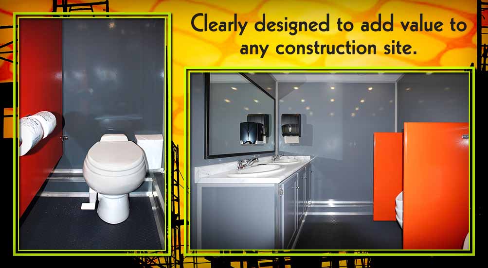 Restroom Trailer for Construction