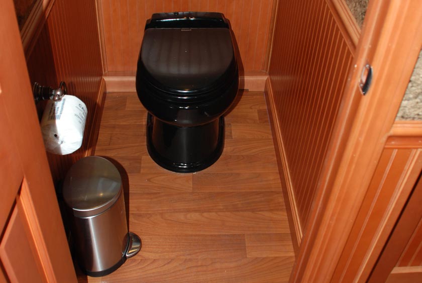 FOUR BATHROOM STALLS FOR WOMEN, AND TWO FOR MEN 