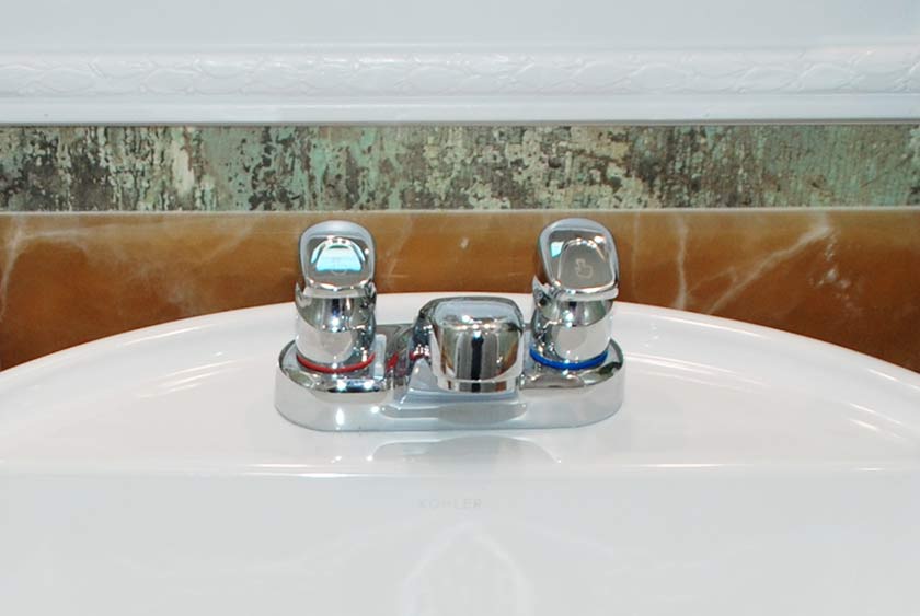 CHROME MOEN FAUCETS SHUT OFF AUTOMATICALLY