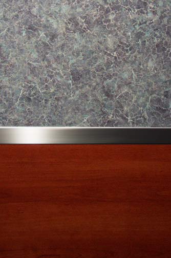 THE NEWPORT 1600 Luxury Restroom Trailer - Faux Marble and Wood Finish