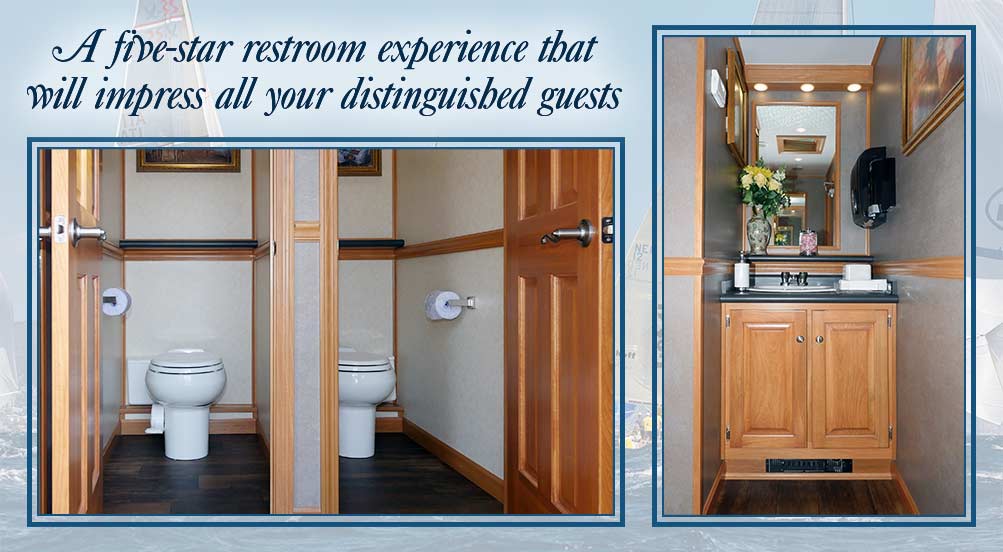The North Shore Restroom Trailer A Five Star Restroom Experience