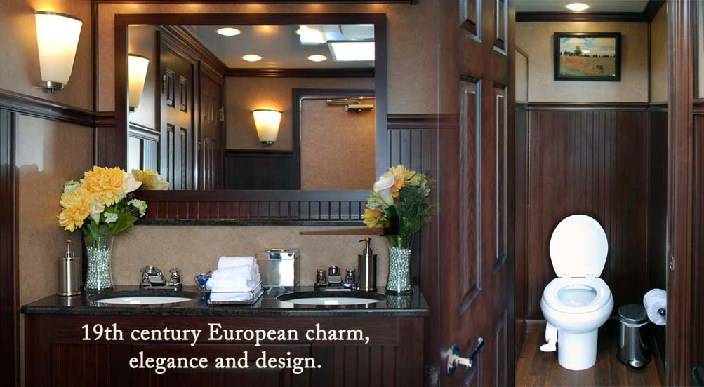 Restroom Trailer for Weddings