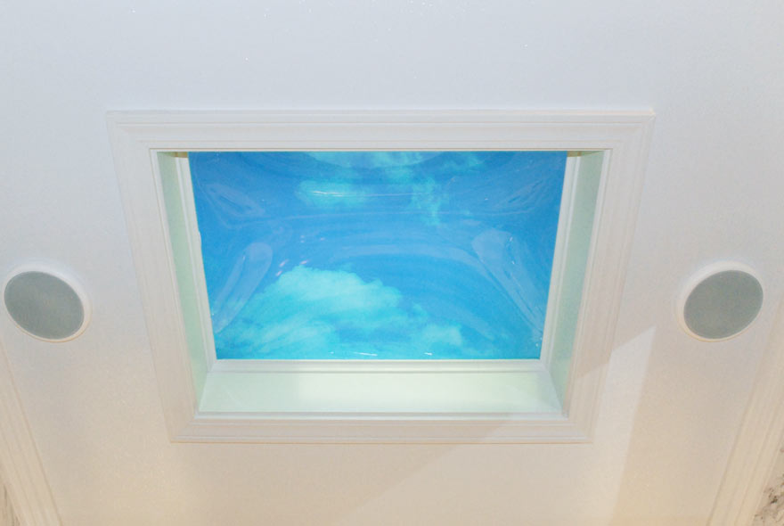 SUNROOF IN FOYER OF EACH RESTROOM