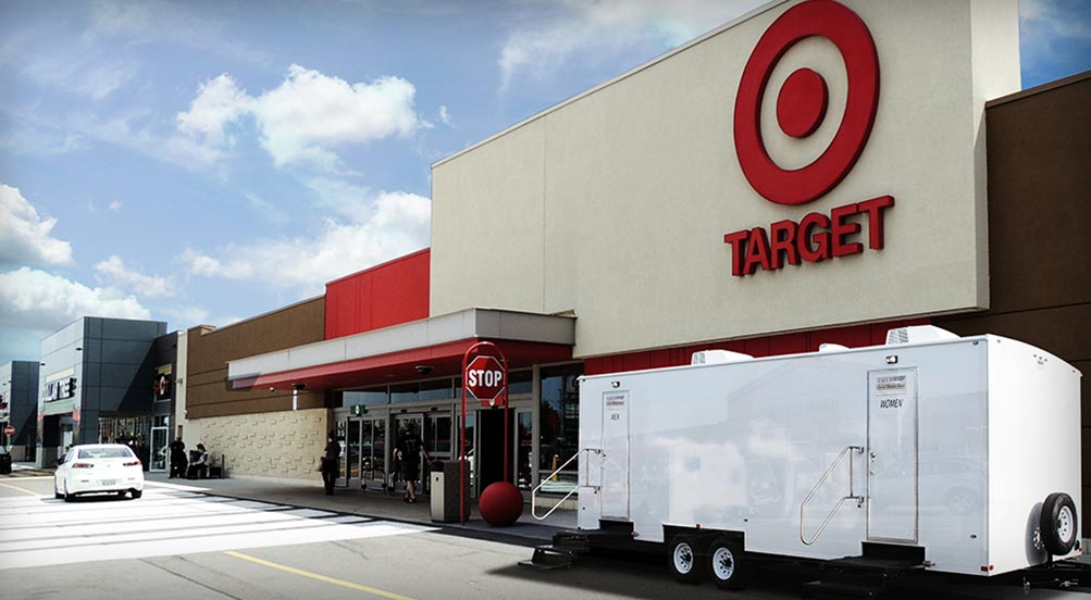 Restroom Trailer for Movie Crews