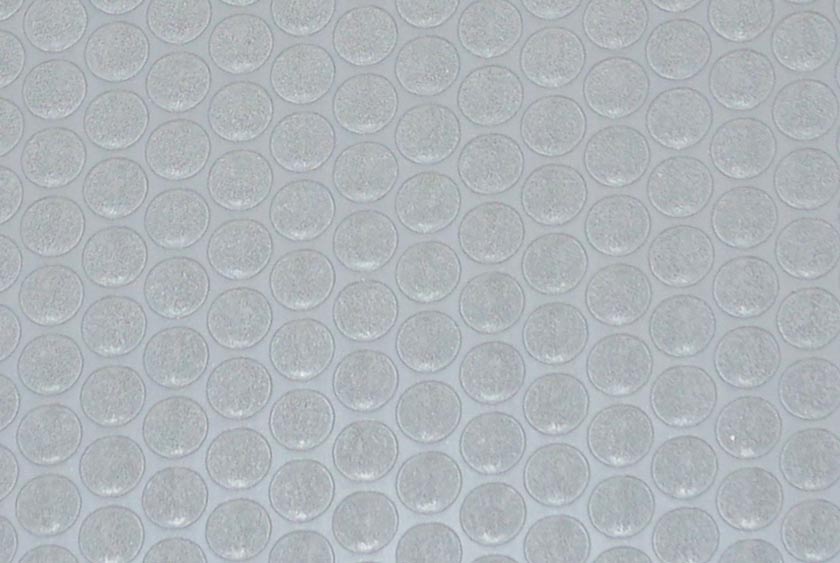 COMMERCIAL GRADE, SLIP RESISTANT RUBBER COIN FLOORING