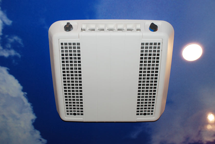 THERMOSTAT CONTROLLED HEAT AND AIR CONDITIONING