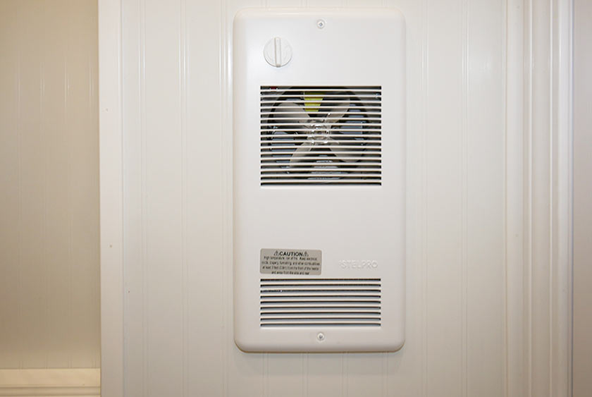 FAN FORCED HEATERS FOR COLDER WEATHER USE