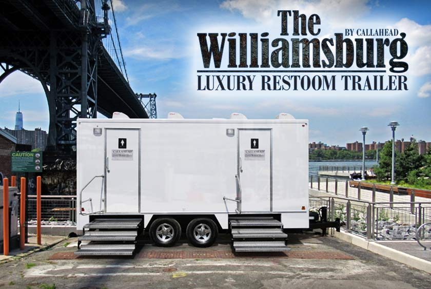 THE WILLIAMSBURG LUXURY RESTROOM TRAILER BY CALLAHEAD