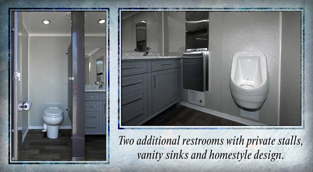 The Waterfront ADA Restroom Trailer Has Two Additional Restrooms