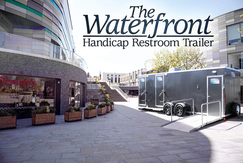 The Waterfront ADA Restroom Trailer BY CALLAHEAD