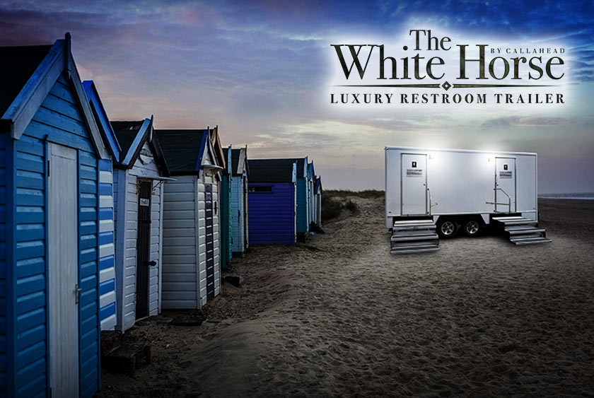 THE WHITE HORSE RESTROOM TRAILER BY CALLAHEAD