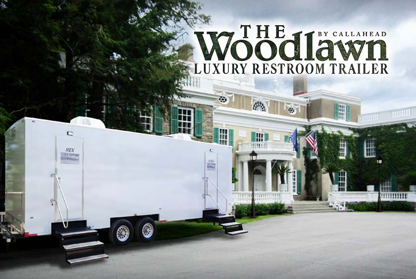 THE WOODLAWN RESTROOM TRAILER BY CALLAHEAD