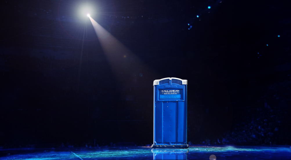 The ROYAL BLUE Toilette Rental for Special Events in NY