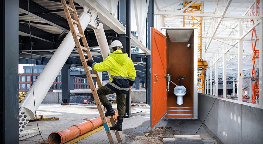 Sky Bowl Portable Restroom