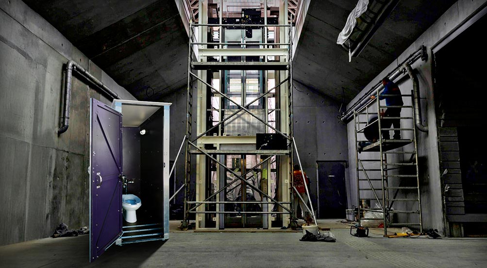 Sky Bowl Portable Restroom