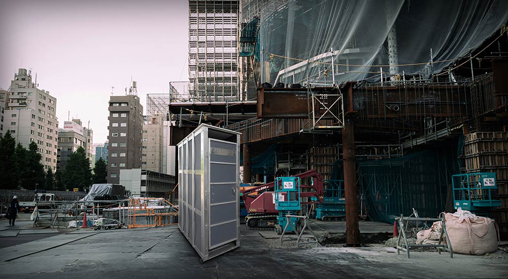 Sky Bowl Portable Restroom