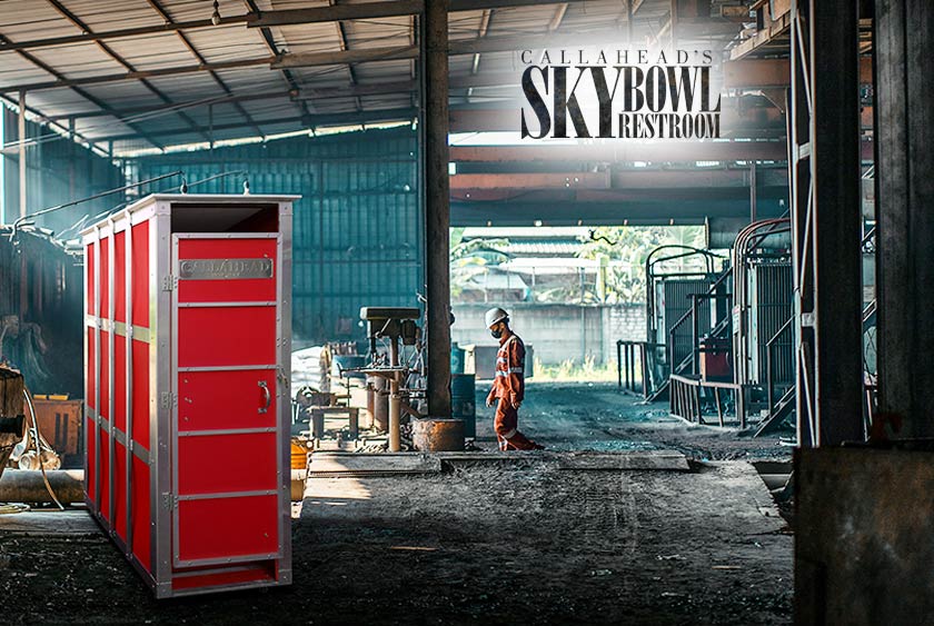 THE Sky Bowl Portable Restroom