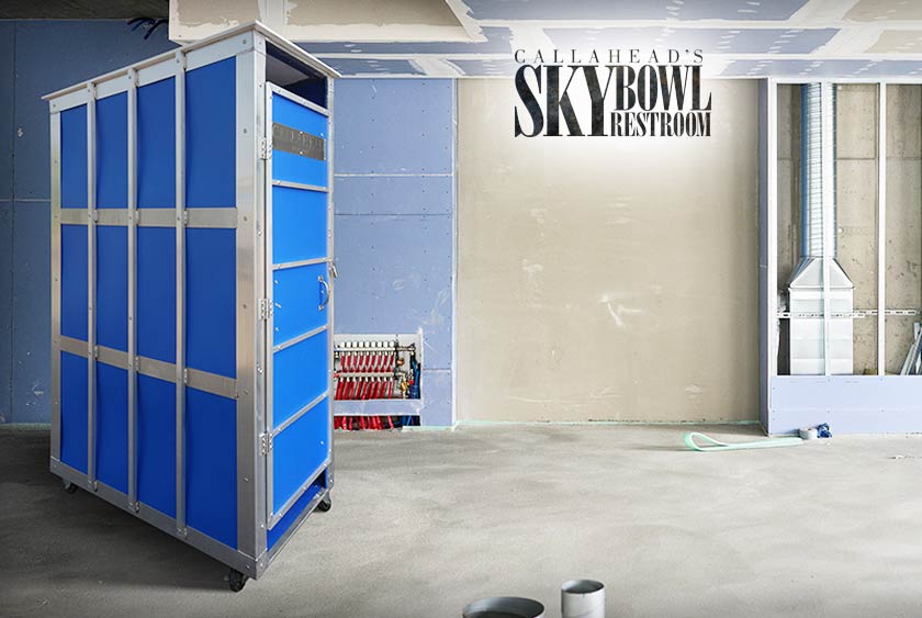 THE Sky Bowl Portable Restroom