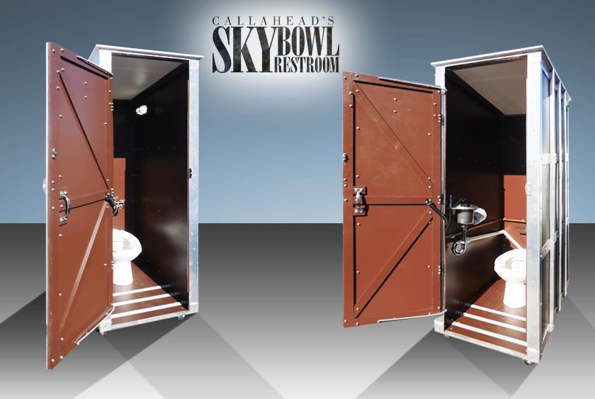THE Sky Bowl Portable Restroom