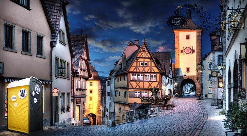 European Restroom Toilet Rental