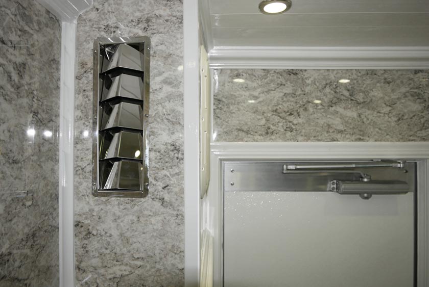 STAINLESS STEEL LOUVERED VENTS