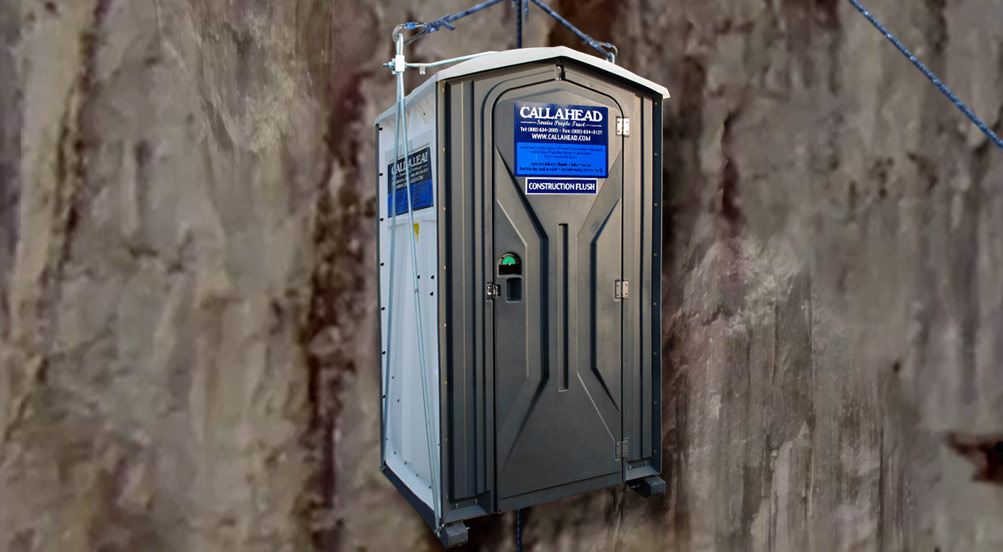 The Wash And Flush Steel Sling Head Good For Construction Sites