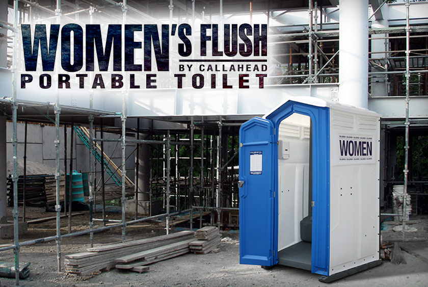 THE WOMEN’S FLUSH PORTABLE TOILET BY CALLAHEAD